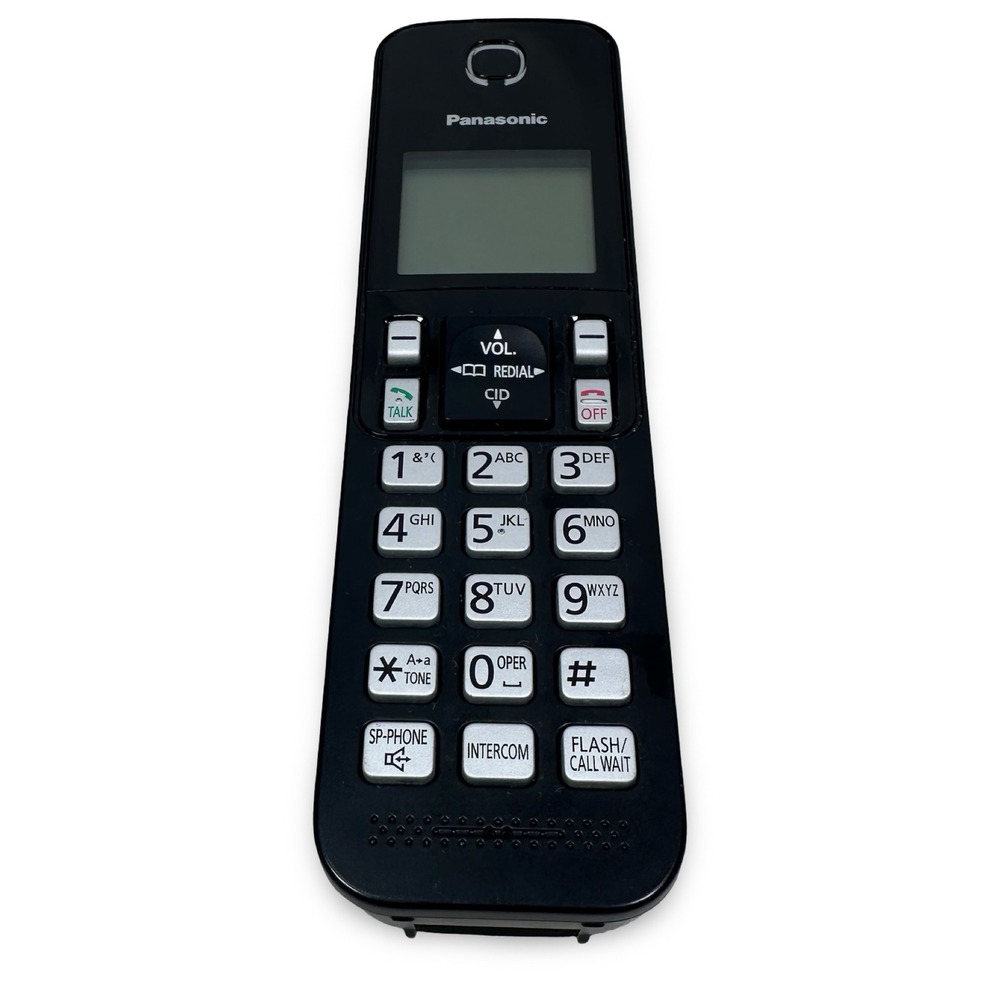 Panasonic KX-TGCA35 Black Cordless Handset Replacement DECT 6.0 Phone Accessory